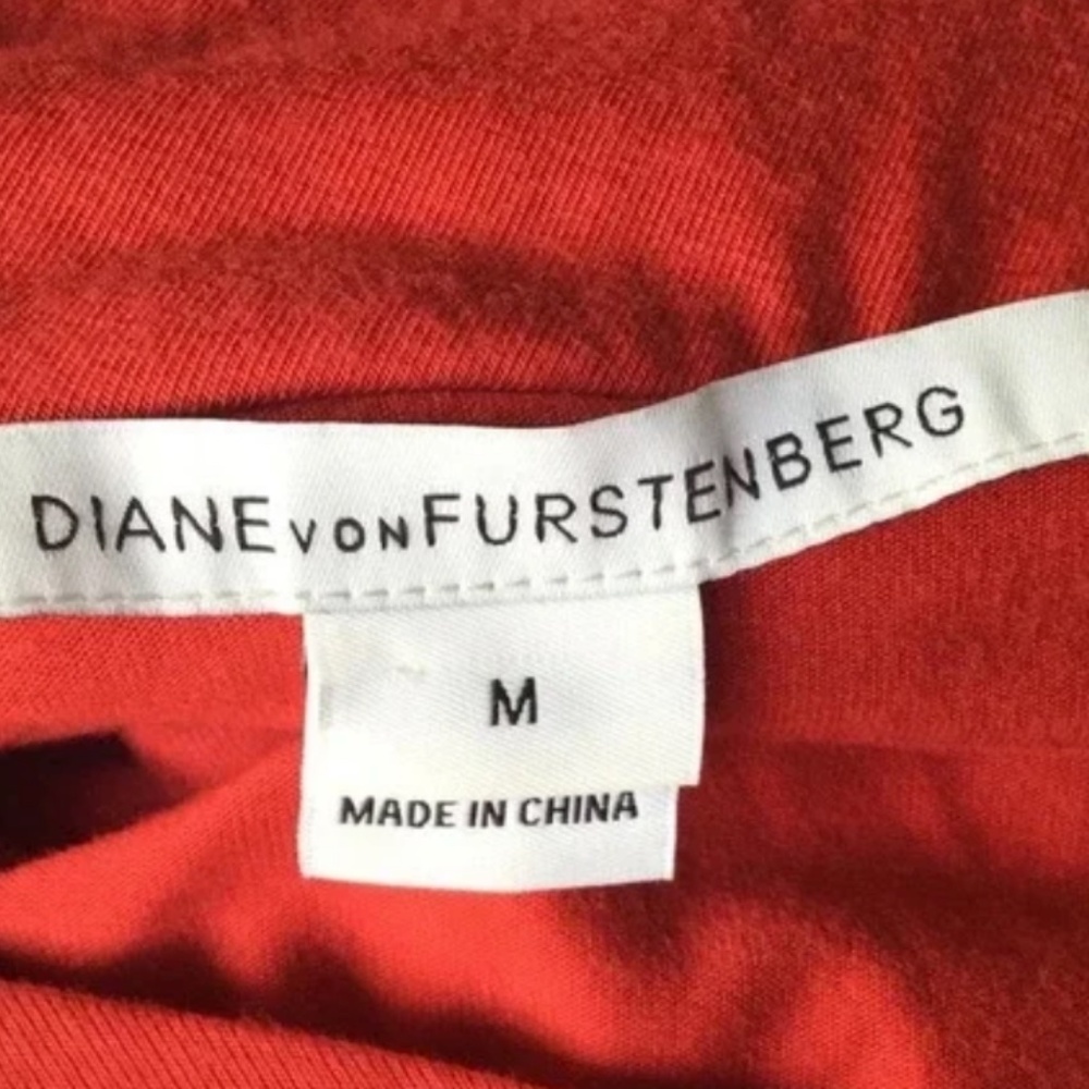 DVF DIANE von FURSTENBERG Parker Jersey Dress in Poppy Red - Picture 5 of 7